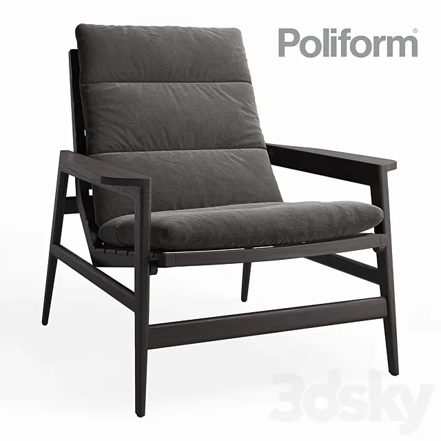Poliform Ipanema armchair 3DModel