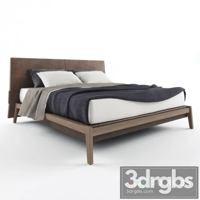 Poliform Ipanema Bed 02 3D Model Download Poliform Ipanema Bed 02 3D Model Download