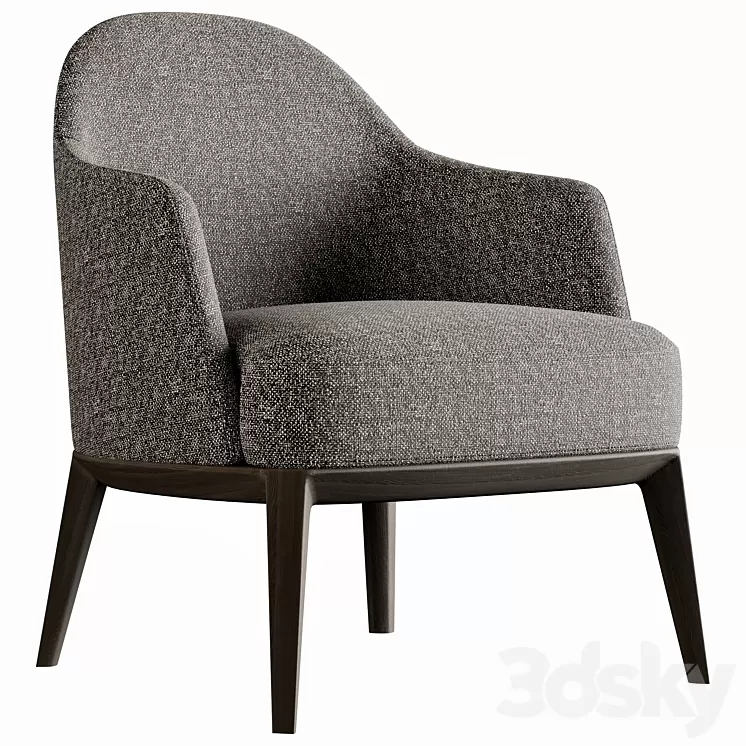 Poliform jane armchair 3D Model Free Download