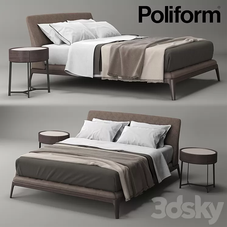 Poliform KELLY 3D Model Poliform KELLY 3D Model