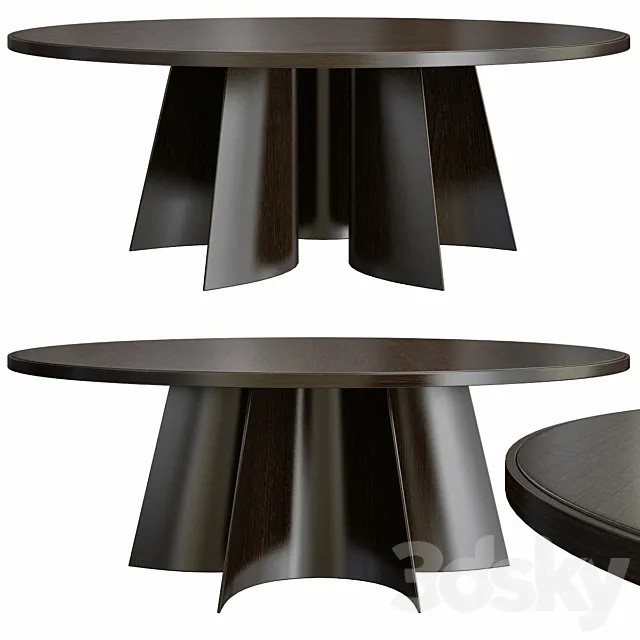 Poliform kensington round table 3DModel Poliform kensington round table 3DModel