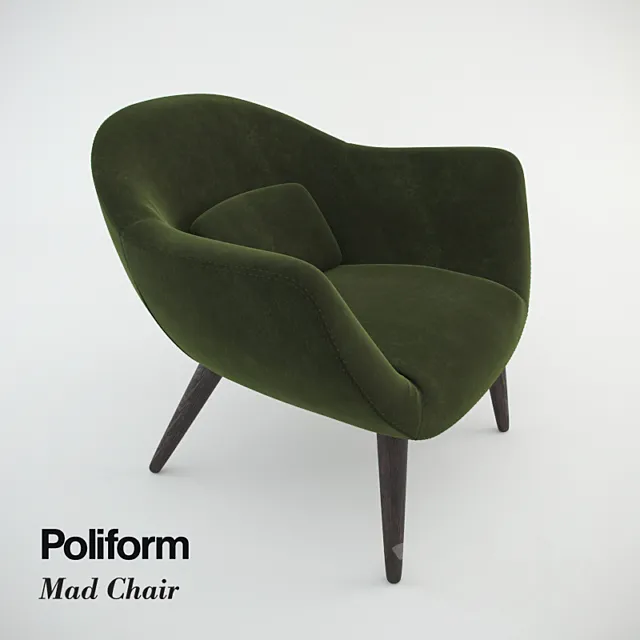 Poliform Mad Chair 3D Model Poliform Mad Chair 3D Model