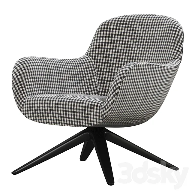 Poliform mad chair 3D Model