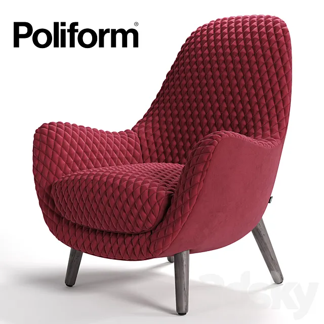 Poliform MAD KING # 2 3DModel