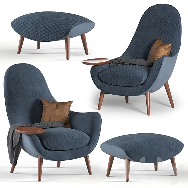 Poliform mad king 3D Model