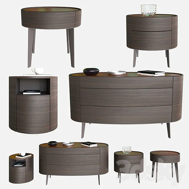 POLIFORM NIGHT COMPLEMENTS KELLY 3D Model