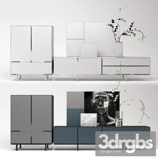 Poliform Pandora Due 3D Model Download