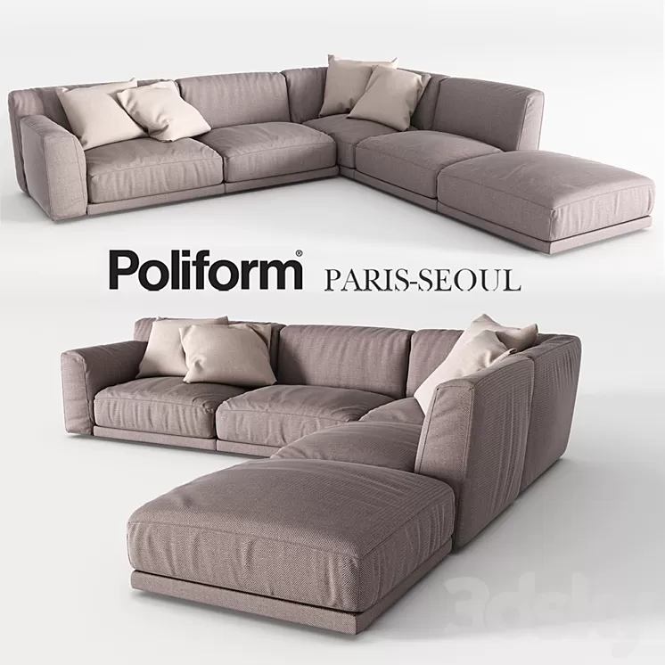 POLIFORM PARIS-SEOUL 3D Model