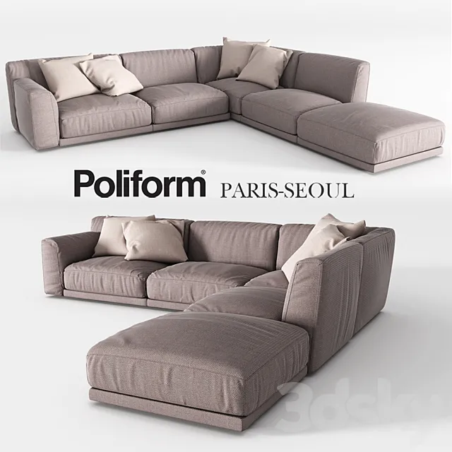 POLIFORM PARIS-SEOUL 3DModel POLIFORM PARIS-SEOUL 3DModel