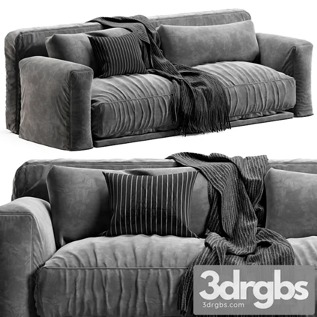 Poliform Paris Seoul Sofa 2 3D Model Download Poliform Paris Seoul Sofa 2 3D Model Download