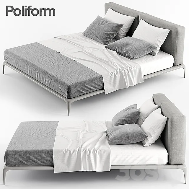 POLIFORM PARK BED 3DModel