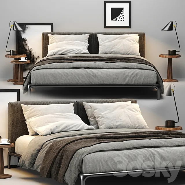 Poliform Park Bed 3DModel