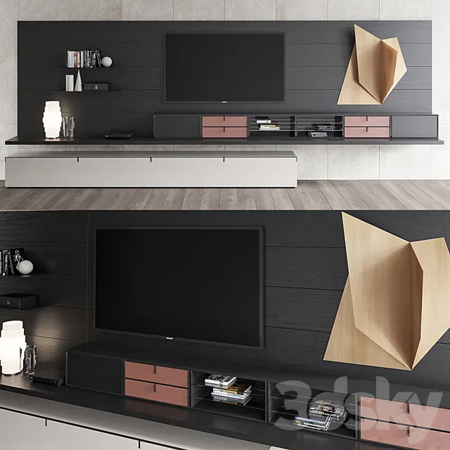 Poliform Quid Composition 2 3DModel