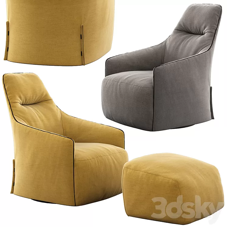 Poliform santa monica 3D Model