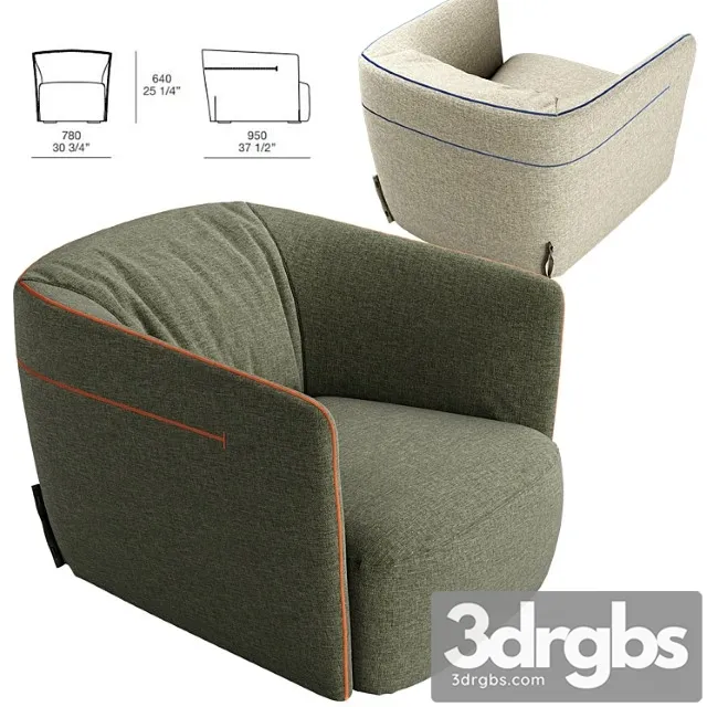 Poliform santa monica armchair