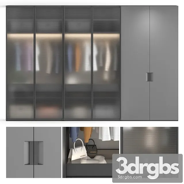 Poliform senzafine armadio v1 Poliform senzafine armadio v1