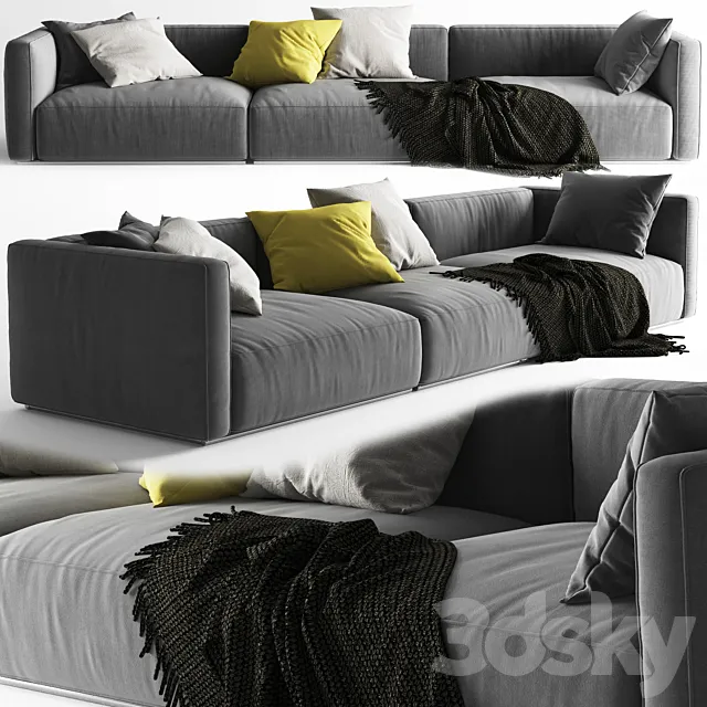 Poliform Shangai Sofa 3DModel