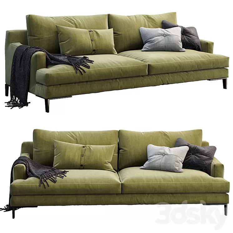 Poliform Sofa Bellport 3D Model