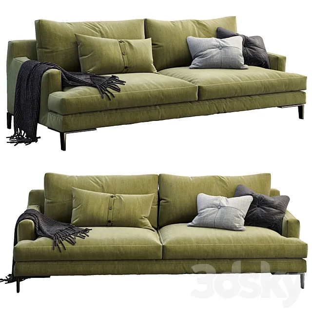 Poliform Sofa Bellport 3DModel Poliform Sofa Bellport 3DModel