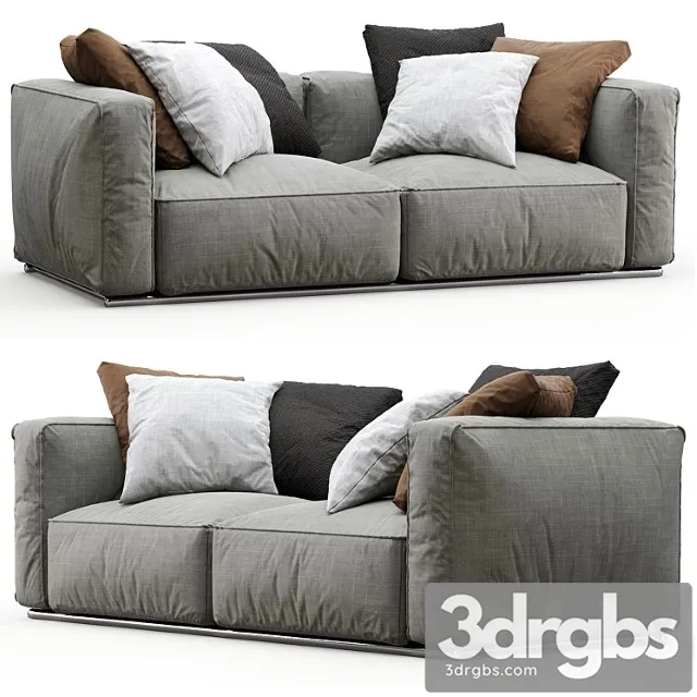 Poliform sofa shangai 2 3D Model Download Poliform sofa shangai 2 3D Model Download