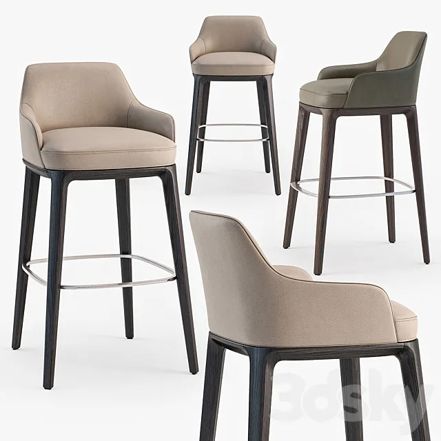 Poliform Sophie stool 3DModel