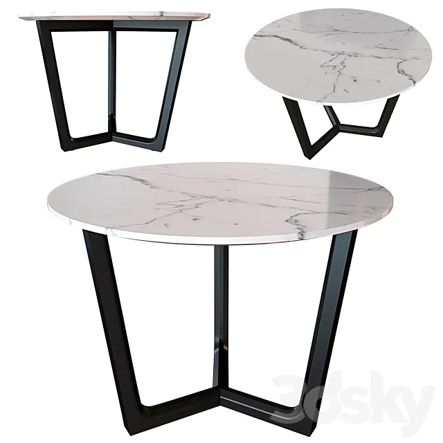 Poliform table 3D Model