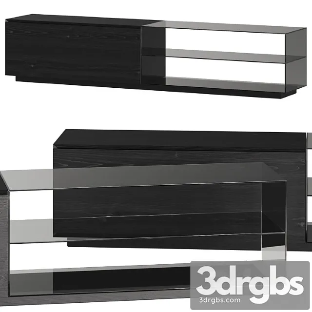 Poliform Theca Sideboard 1 3D Model Download