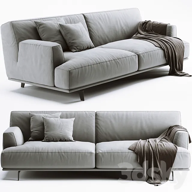 Poliform tribeca sofa 3D Model