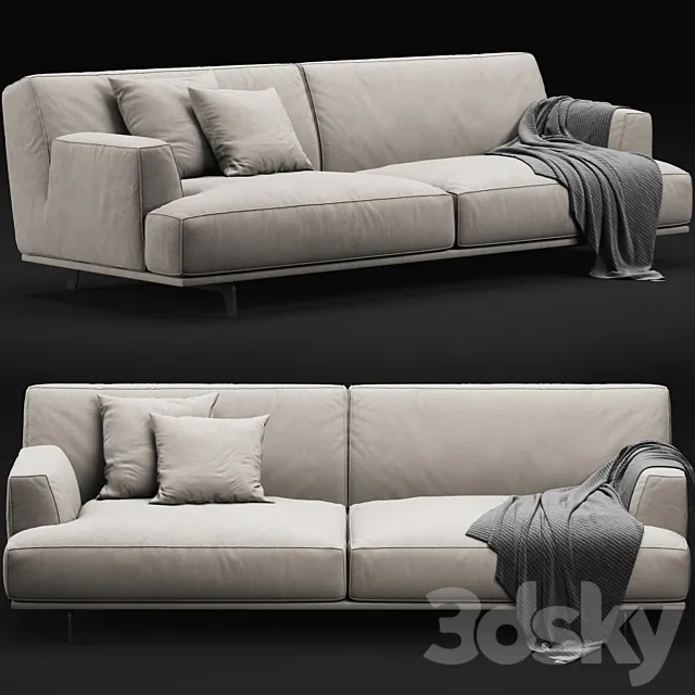 Poliform tribeca sofa 3DModel Poliform tribeca sofa 3DModel