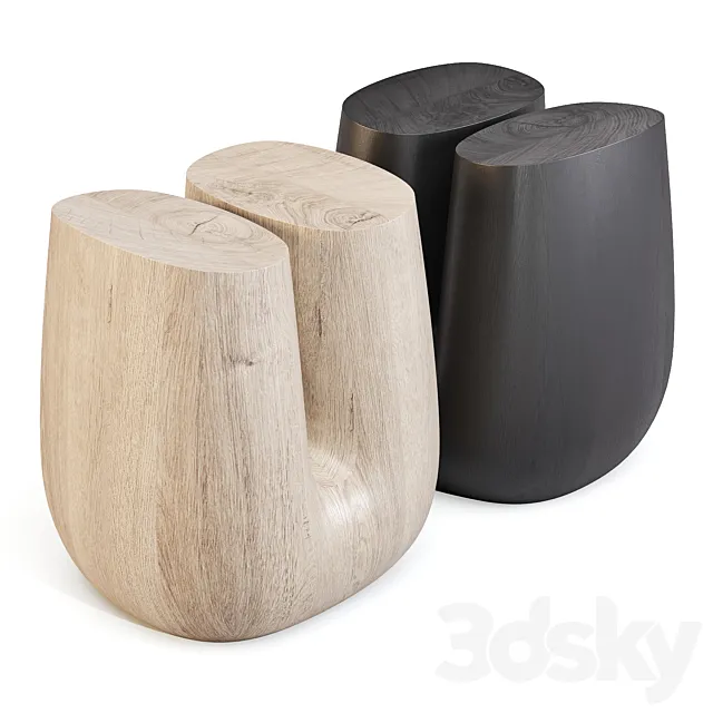 Poliform: UBE-Stool 3DModel Poliform: UBE-Stool 3DModel