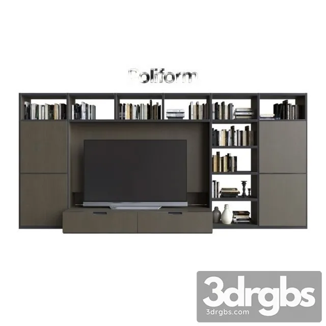 Poliform Wall System 13 3D Model Download