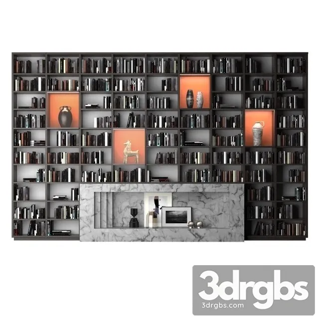 Poliform Wall System 3 3D Model Download