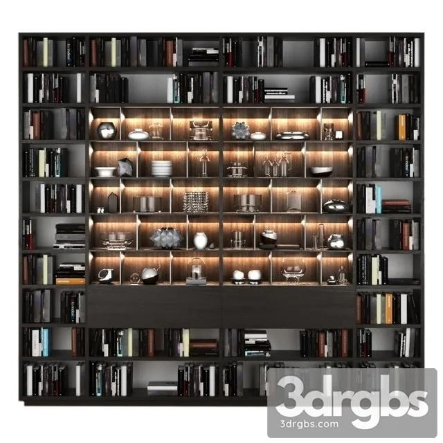 Poliform Wall System 3D Model Download