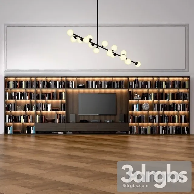 Poliform Wall System 5 3D Model Download