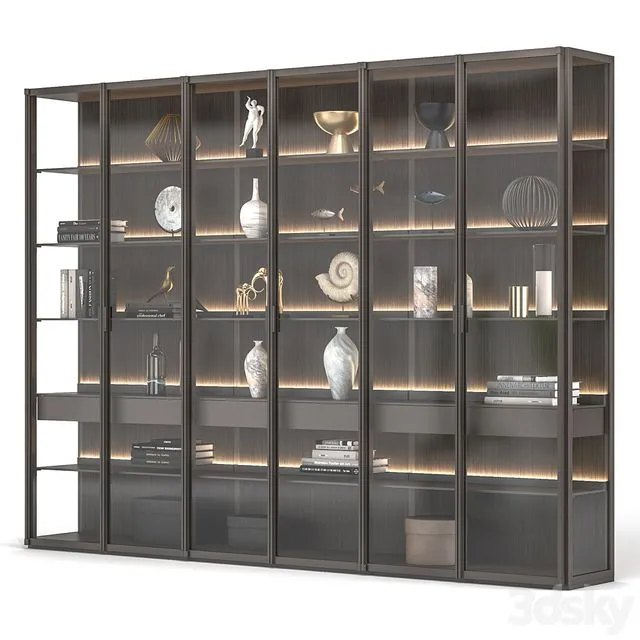 Poliform Wall System Ego Day 3D Model