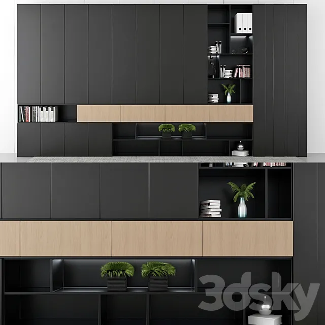 Poliform Wardrobe Book 3DModel