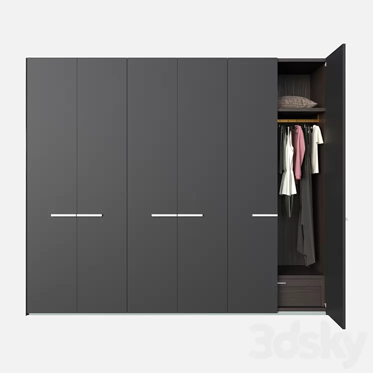 POLIFORM WARDROBES NEW ENTRY 3D Model