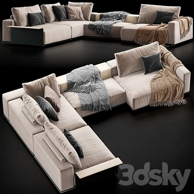 Poliform Westside Sofa 3DModel