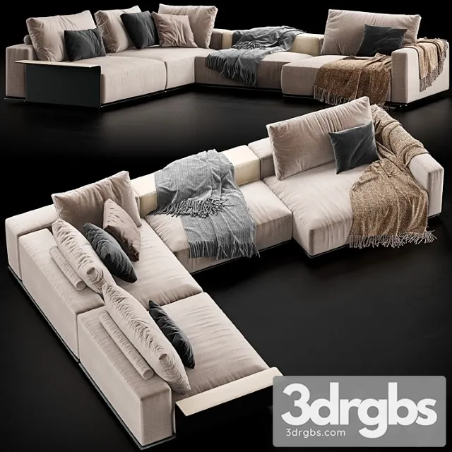 Poliform Westside Sofa 5 3D Model Download Poliform Westside Sofa 5 3D Model Download