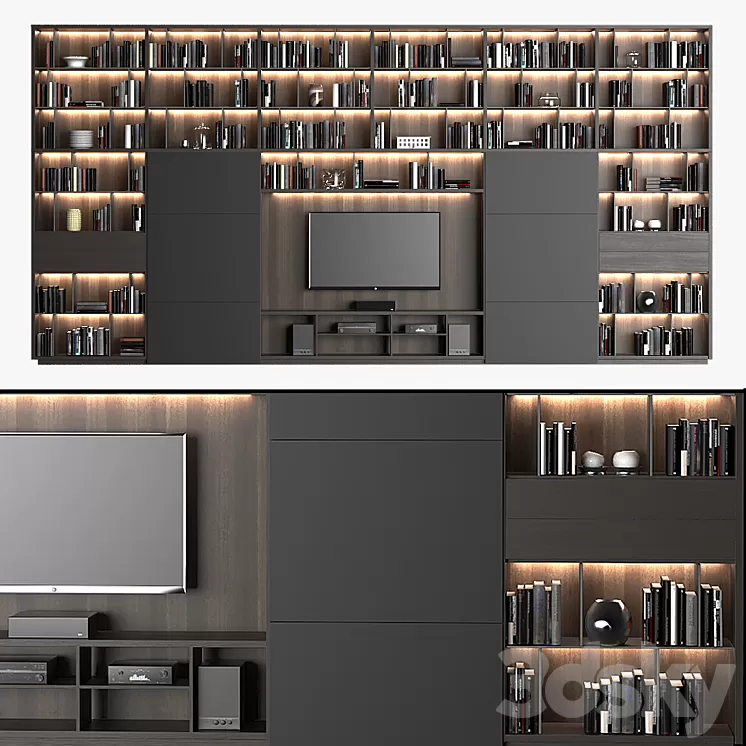 Poliform_Day_Sstem2 3D Model Poliform_Day_Sstem2 3D Model