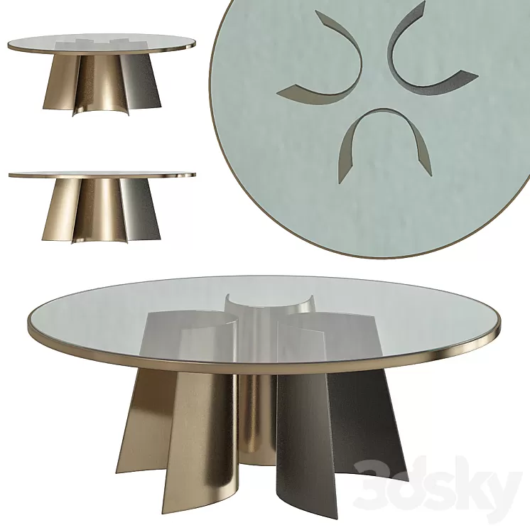 poliform_kensington-round-table 3D Model poliform_kensington-round-table 3D Model