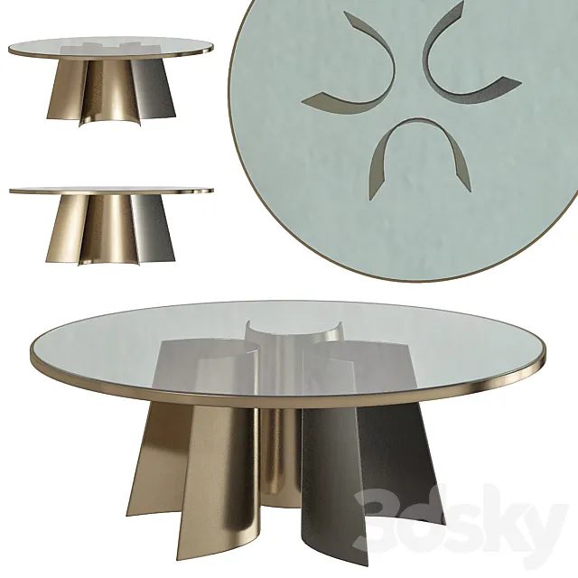 poliform_kensington-round-table 3DModel poliform_kensington-round-table 3DModel