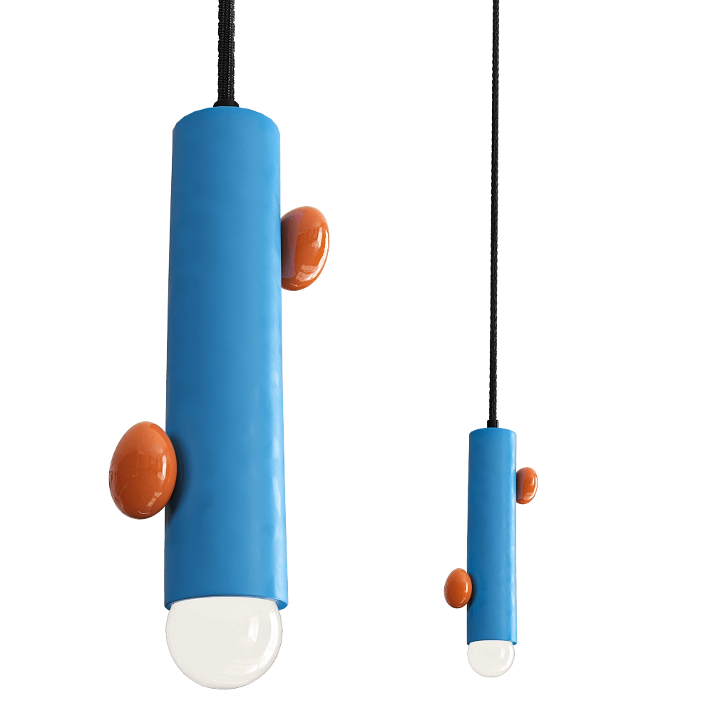 Polina Artamonova Design – Ceiling lamp MOROSHKA tube 3D Model