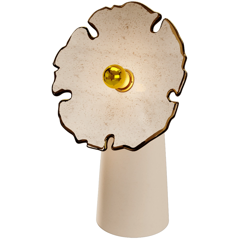 Polina Artamonova Design – Table lamp FLOW gold 3D Model