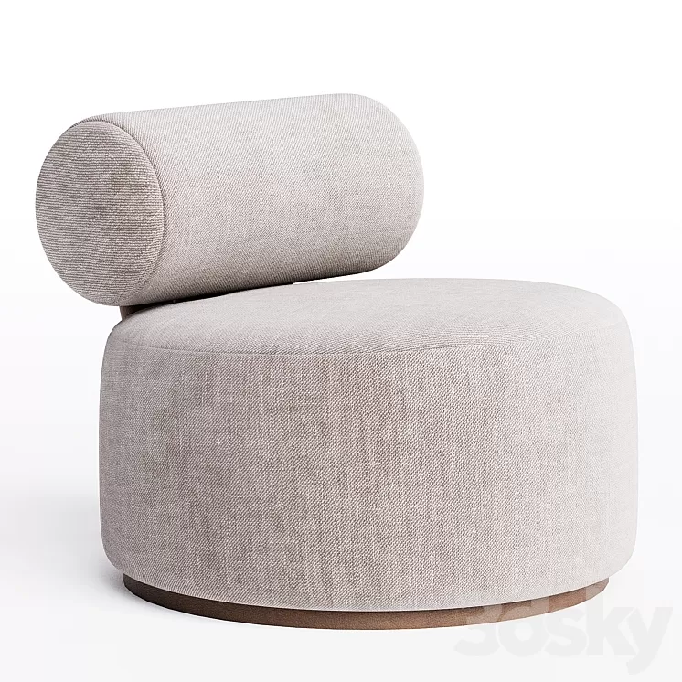Pollux Armchair 3D Model Free Download