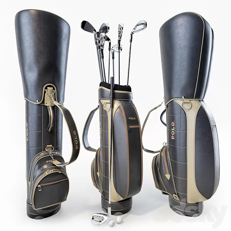 POLO Golf Standard Bag 3D Model