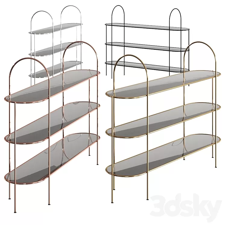 Pols Potten Chiaro Console Table 3D Model Pols Potten Chiaro Console Table 3D Model