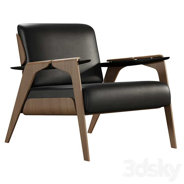 Poltrona Fly Armchair 3D Model Free Download