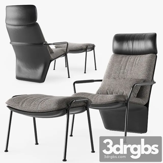 Poltrona Frau Arabesque Armchair 3D Model Download