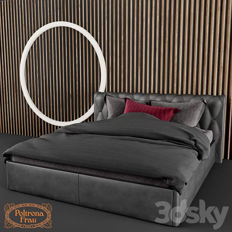 Poltrona Frau Blue moon 3D Model